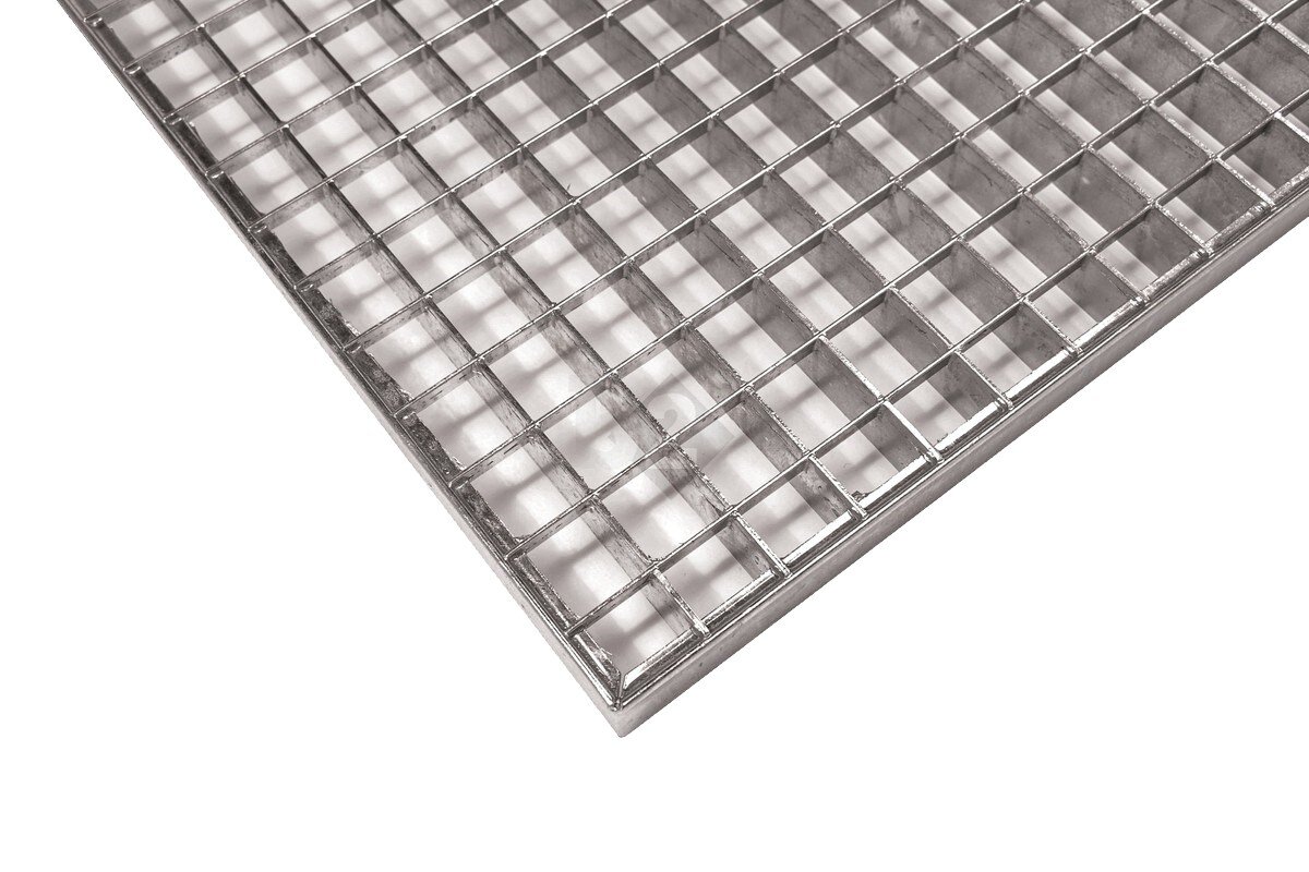 Grille Caillebotis Galvanisé Industriel - Dimensions 700x1000x30 Mm - Maille 30/10 - Marque GI-RO